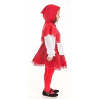 Kostume til børn Lille Rødhætte (3 Dele) 3-5 år