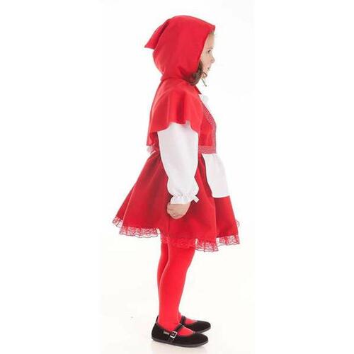 Kostume til børn Lille Rødhætte (3 Dele) 3-5 år