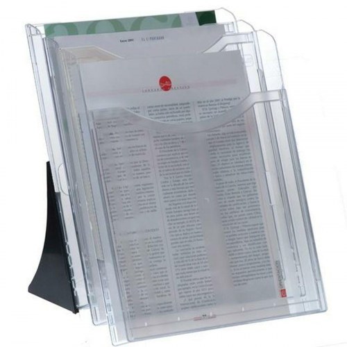 Archivo 2000 Archiplay dokumentholder A4 - gennemsigtig, 3 rum