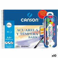 Tegneblok Canson Basik 23 x 32,5 cm A4+ (10 enheder)