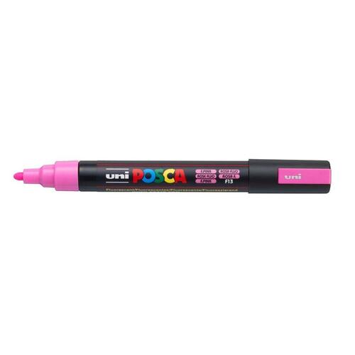 Fluorescerende markør POSCA PC-5M Pink (6 enheder)