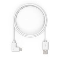 USB A til USB C-kabel Compulocks 6FT90DUSBCW Hvid