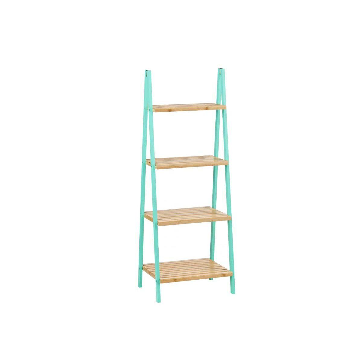 Badeværelse reol Natur Mint Bambus Fyr 40 x 109,3 x 30 cm