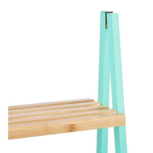 Badeværelse reol Natur Mint Bambus Fyr 40 x 109,3 x 30 cm
