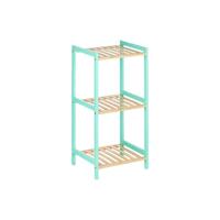 Badeværelse reol 35 x 30 x 70 cm Natur Mint Bambus Fyr