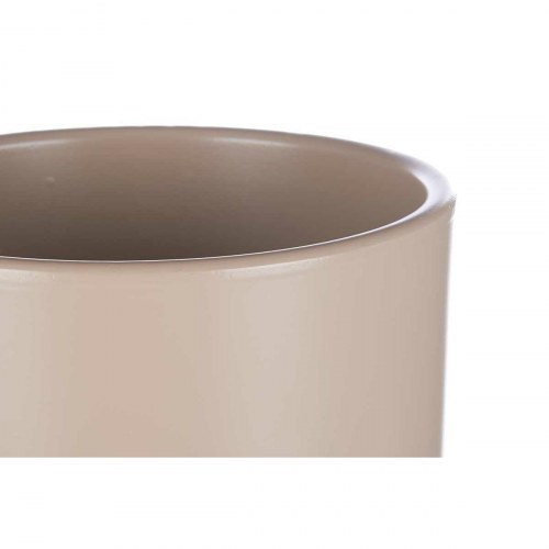 Ibergarden CILINDRO krukkesæt - beige ler, Ø22 + Ø27 cm (2 dele)
