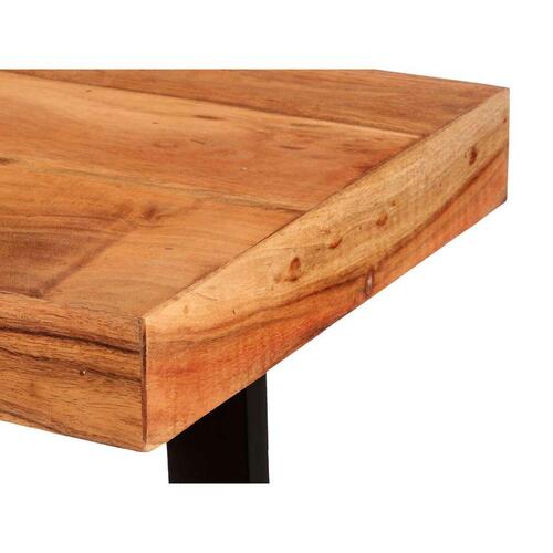 Hallbord Trama 110 x 35 x 77 cm Brun Sort Akacie