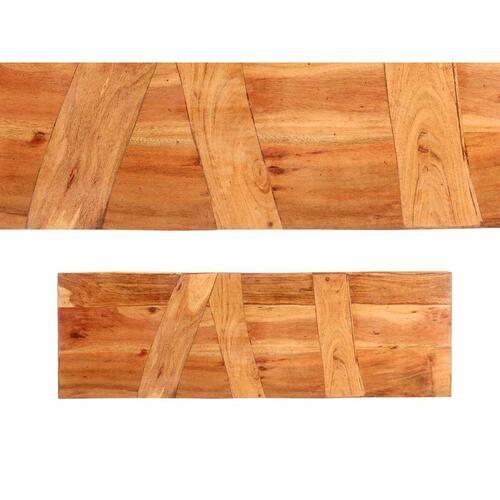 Hallbord Trama 110 x 35 x 77 cm Brun Sort Akacie