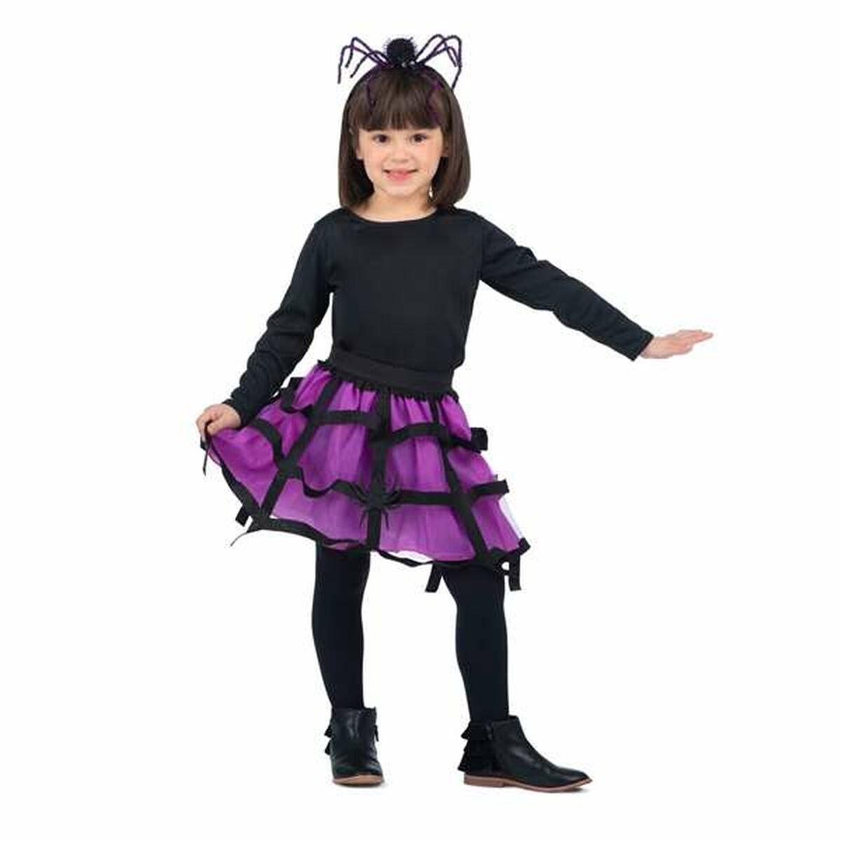 Kostume til børn Edderkop Lilla (2 Dele) 3-4 år