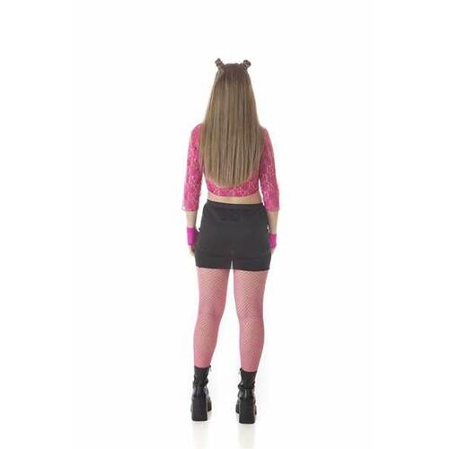 Kostume til voksne Fiesta Sexy Fuchsia (2 Dele) S