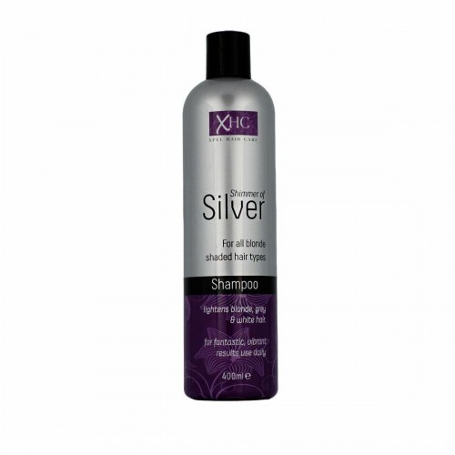 Xpel Shimmer of Silver shampoo til blond, gråt og hvidt hår 400 ml