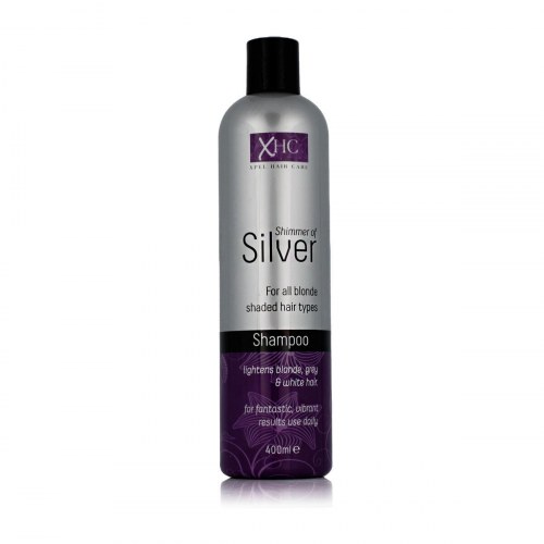 Xpel Shimmer of Silver shampoo til blond, gråt og hvidt hår 400 ml