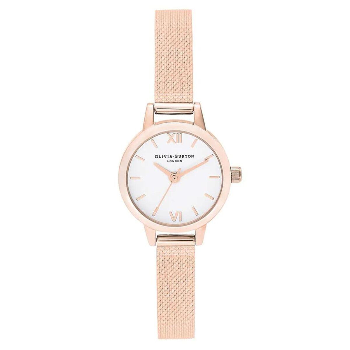 Olivia Burton dameur OB16MC61 - pink stÃ¥l, Ã 23 mm