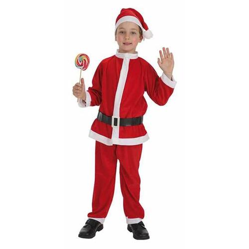 Kostume til børn Julemanden 4 Dele 1-2 år