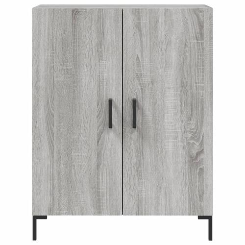 Højskab 69,5x34x180 cm konstrueret træ grå sonoma-eg