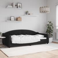 Daybed 100x200 cm stof sort