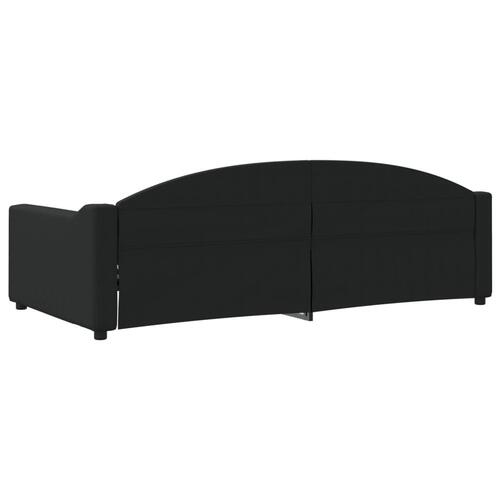 Daybed 100x200 cm stof sort