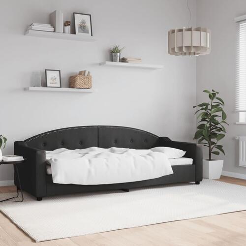 Daybed 80x200 cm stof sort