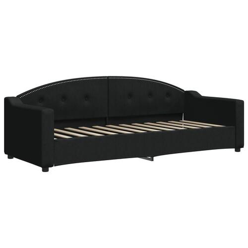 Daybed 80x200 cm stof sort