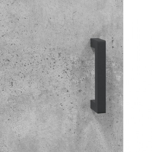 Højskab 69,5×34×180 cm i konstrueret træ - betongrå