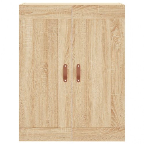 Højskab 69,5x34x180 cm konstrueret træ sonoma-eg