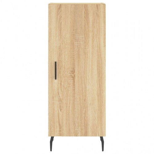 Skab 34,5x34x180 cm konstrueret træ sonoma-eg