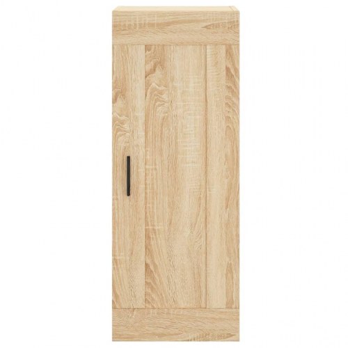 Skab 34,5x34x180 cm konstrueret træ sonoma-eg