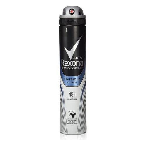 Desodorizante em Spray Fresco Invisible Ice Fresh Men Rexona Invisible Ice Fresh Men 200 ml