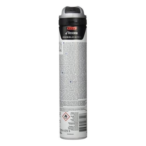 Desodorizante em Spray Fresco Invisible Ice Fresh Men Rexona Invisible Ice Fresh Men 200 ml