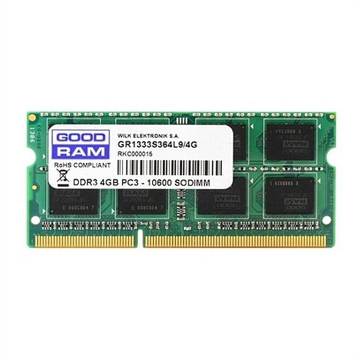 GoodRam 4 GB DDR3 SO-DIMM 1600 MHz CL11 (GR1600S3V64L11S/4G)