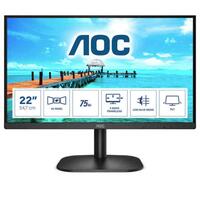 Skærm AOC 22B2H/EU 21,5" WLED LED VA Flicker free 75 Hz 50-60 Hz