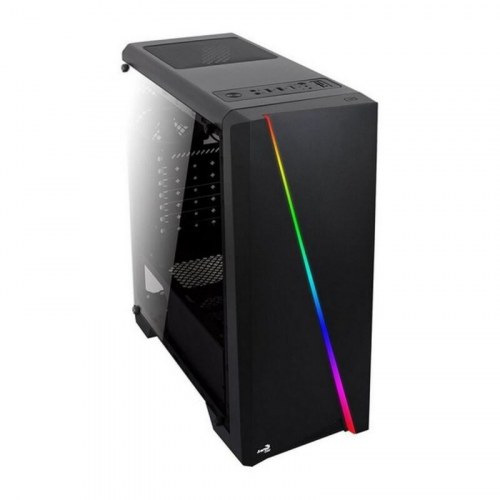 Aerocool Cylon ATX midi-tower kabinet - sort med RGB og USB 3.0
