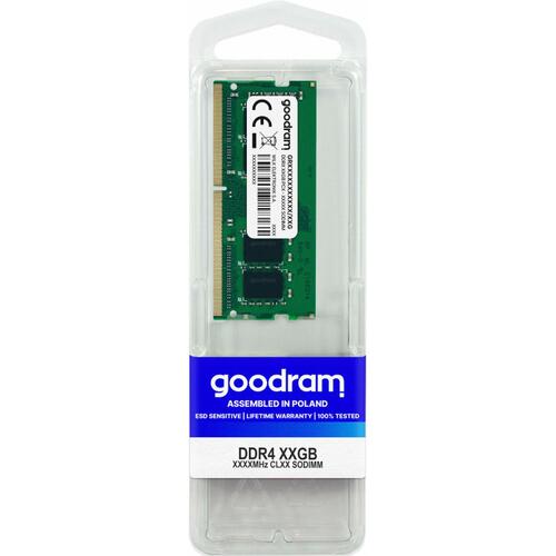 RAM-hukommelse GoodRam GR2666S464L19S/8G DDR4 8 GB DDR4-SDRAM CL19