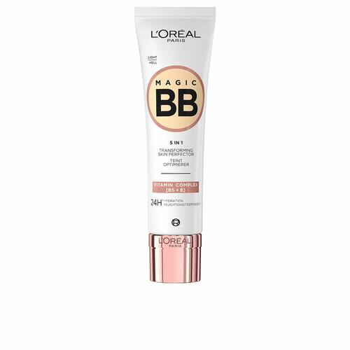 Fugtighedscreme med Farve 02 Light L'Oreal Make Up Magic Bb Klar Spf 10 30 ml