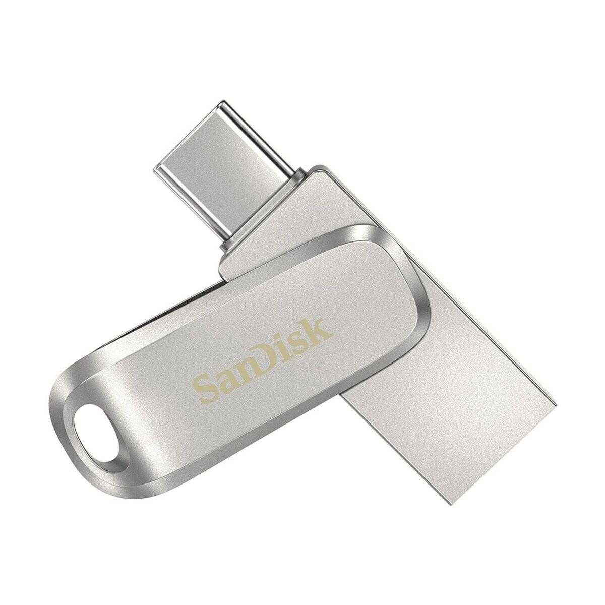 USB-stik SanDisk SDDDC4-1T00-G46 Sølvfarvet Stål 1 TB