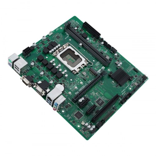 Asus PRO H610M-C D4-CSM bundkort (LGA 1700, Intel H610, mATX)