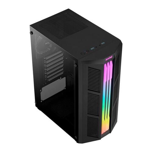 Mikro ATX/ATX/ ITX-mid-tower case Aerocool Prime RGB Sort