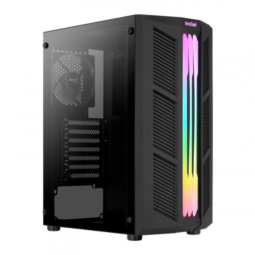 Aerocool Prime mid-tower kabinet - ATX/mATX/ITX, sort RGB