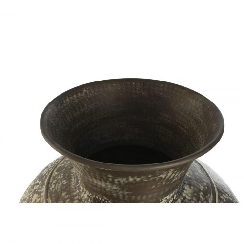 Vase - grøn aluminium, håndlavet, 60 × 60 × 72 cm