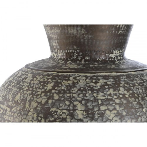 Vase - grøn aluminium, håndlavet, 60 × 60 × 72 cm