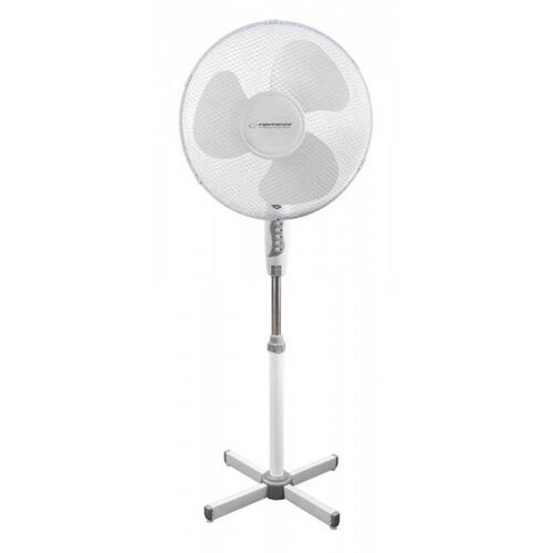 Fritstående ventilator Esperanza EHF001WW Hvid 50 W