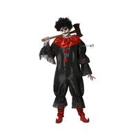 Kostume til voksne Sort Mande klovn (1 Dele) M/L