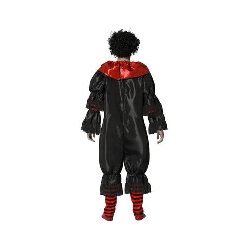 Kostume til voksne Sort Mande klovn (1 Dele) M/L