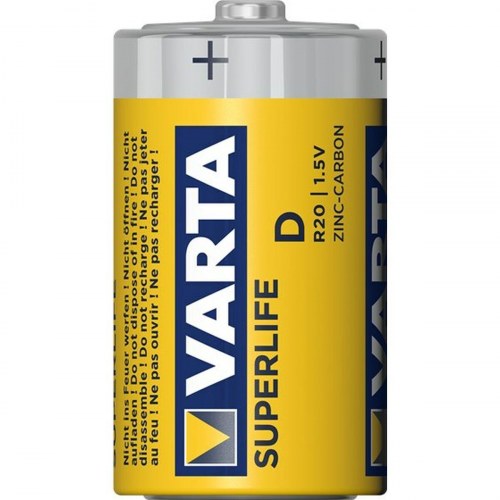 Varta Superlife R20 D batterier 1,5 V - 2 stk.