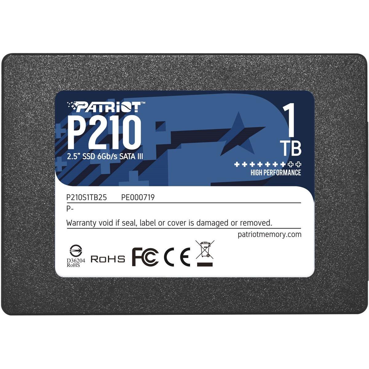 Patriot Memory P210 2,5" SATA III SSD - 1 TB