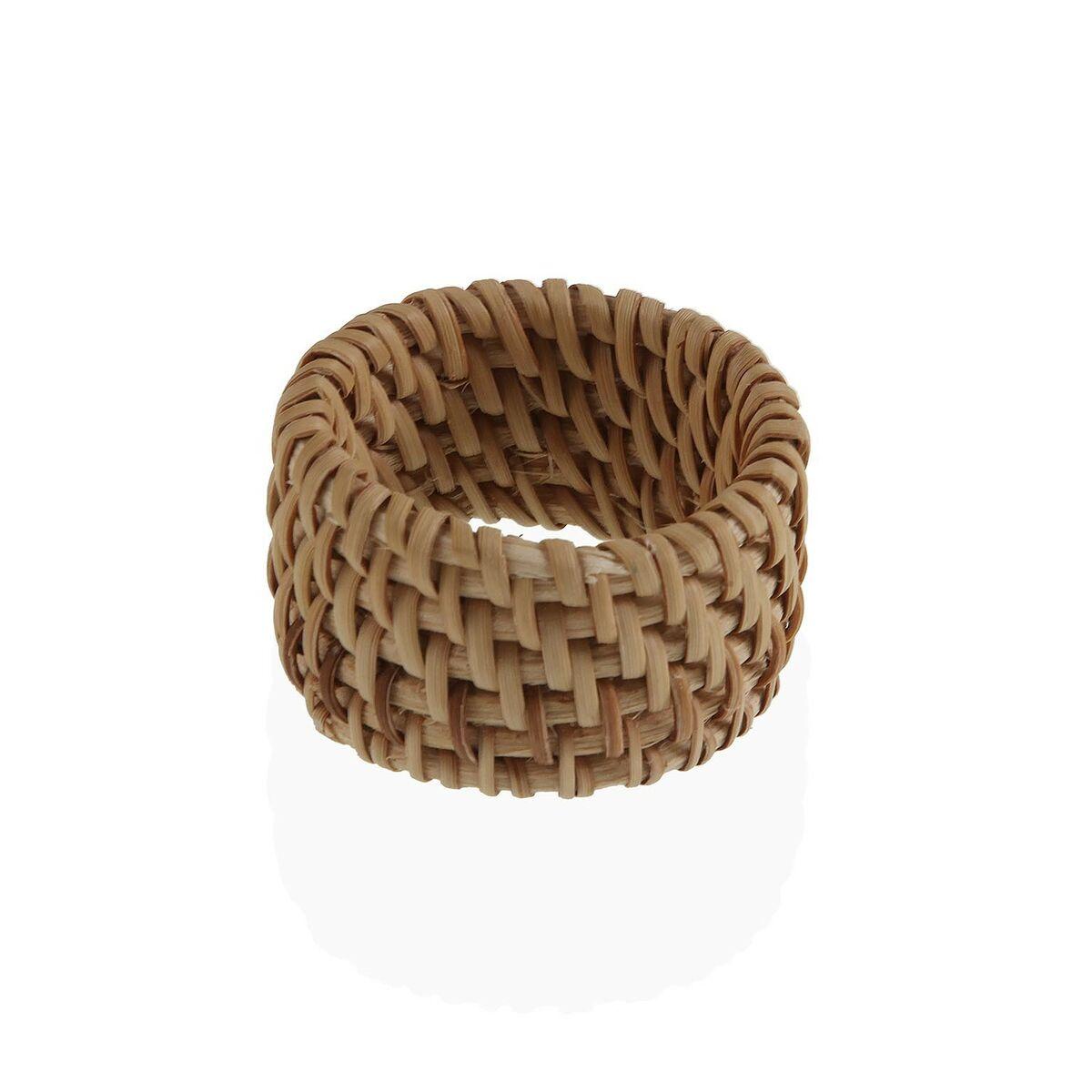 Versa servietring i brun spanskrør - 5 x 3 x 5 cm