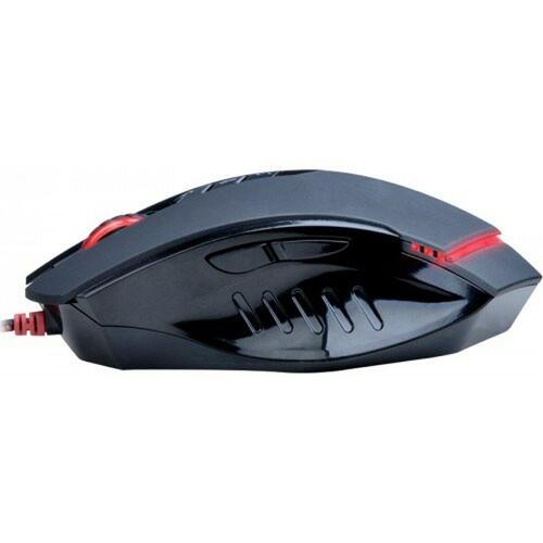 Optisk mus A4 Tech V8M Sort/Rød 3200 DPI