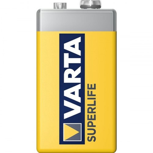 Varta Superlife 9V batteri - 1 stk. (zink‑kul)