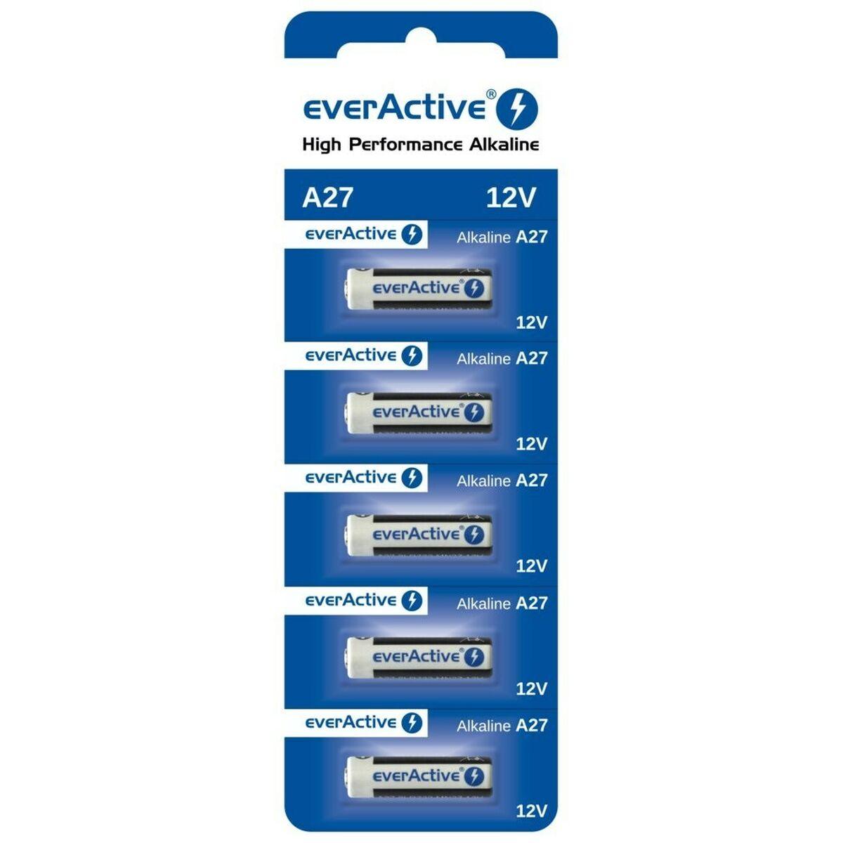 Batterier EverActive 27A 12 V (5 enheder)