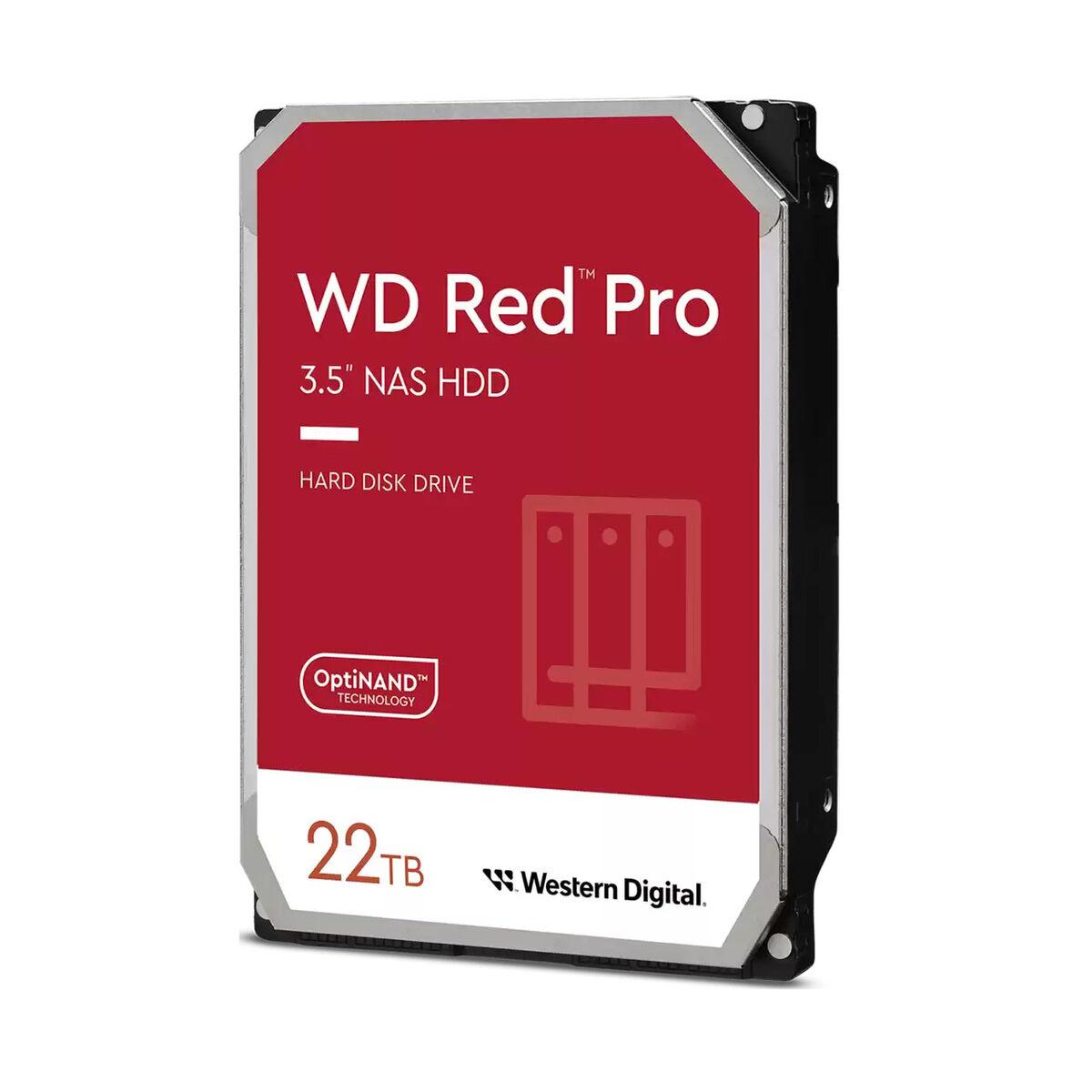 Harddisk Western Digital Red Pro NAS 3,5" 22 TB